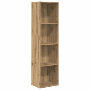 vidaXL Regal za knjige boja artisian hrast 40x30x152 cm drveni