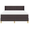 vidaXL Krevet s opruga kutije Tamno smeđa 200 x 160 cm Poliester