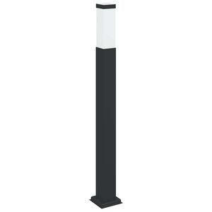 vidaXL Stupić za svjetlo 80 cm Crna IP44