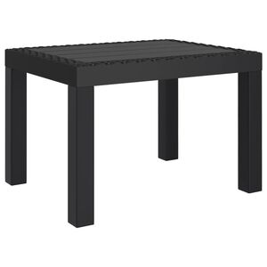 vidaXL Vrtni stol antracit 59 x 47 x40 cm PP