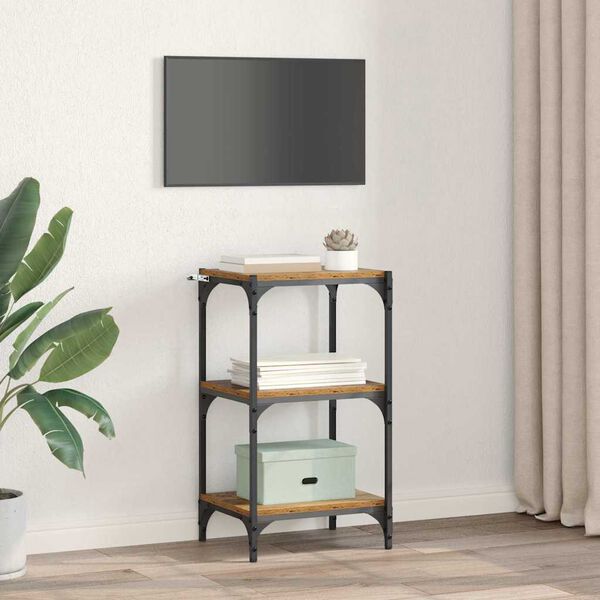 vidaXL Ormarić za knjige Staro drvo 40 x 33 x 70,5 cm