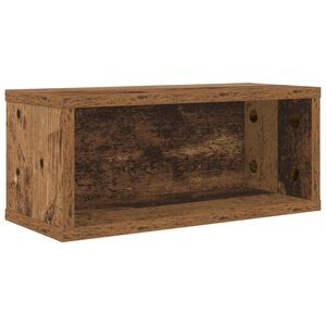 vidaXL Stalak za CD-ove Drvo hrasta 40 x 17 x 17 cm Konstruirano drvo