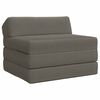 vidaXL Sofa na razvlačenje Svjetlosiva 200 x 70 x 10 cm