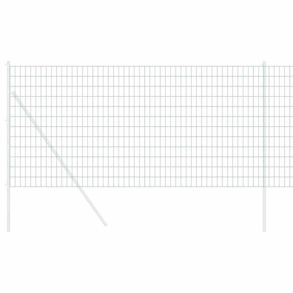 vidaXL Euro ograda Zelena 1.4 x 10 m Željezo prekriveno PVC-om