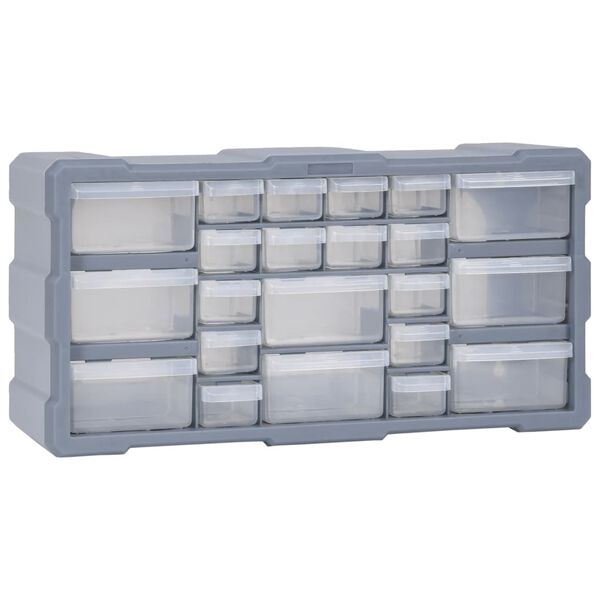 vidaXL Organizator s 22 ladice 49 x 16 x 25,5 cm