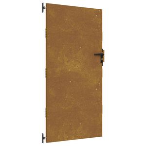 vidaXL Vrtna vrata 85 x 200 cm od čelika COR-TEN