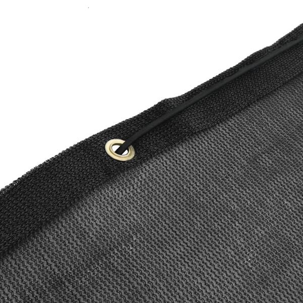 vidaXL Mreža za prikolicu HDPE 1,5 x 2,2 m crna