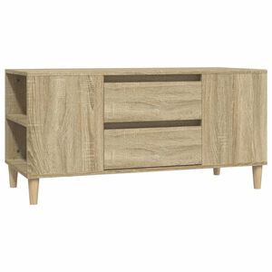 vidaXL TV ormarić boja hrasta sonome 102x44,5x50 cm konstruirano drvo