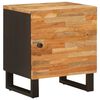 vidaXL Noćni ormar Smeđa 40 x 33 x 46 cm Čvrsto drvo manga