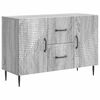 vidaXL Kreveta Siva sonoma 89 x 34,5 x 60 cm Konstruirano drvo