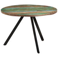 vidaXL Blagovaonski stol 110 x 75 cm od masivnog obnovljenog drva