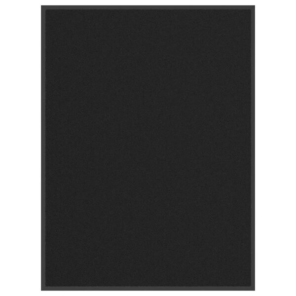 vidaXL Otirač crni 90 x 120 cm