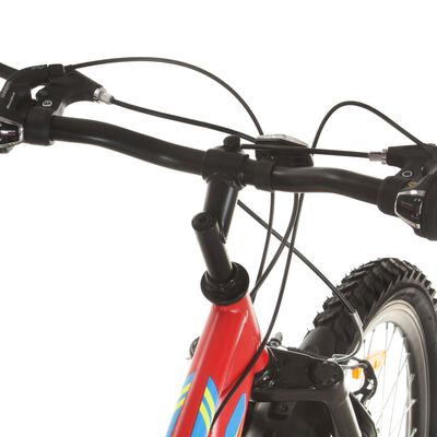 vidaXL Brdski bicikl 21 brzina kotači od 26 " okvir od 49 cm crveni