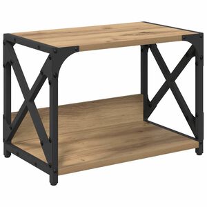 vidaXL Držač za printer Umjetnički hrast 44 x 26 x 31.5 cm