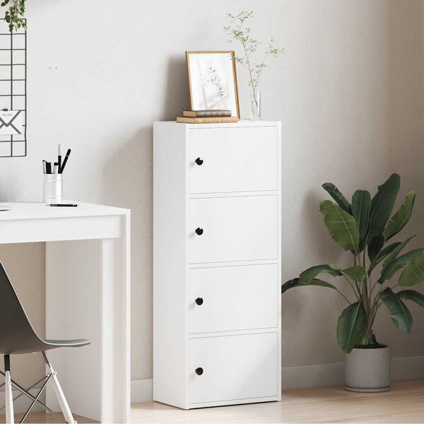 vidaXL Regal za knjige bijeli 40x24x102 cm konstruirano drvo