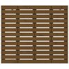 vidaXL Zidno uzglavlje boja meda 81x3x91,5 cm masivna borovina