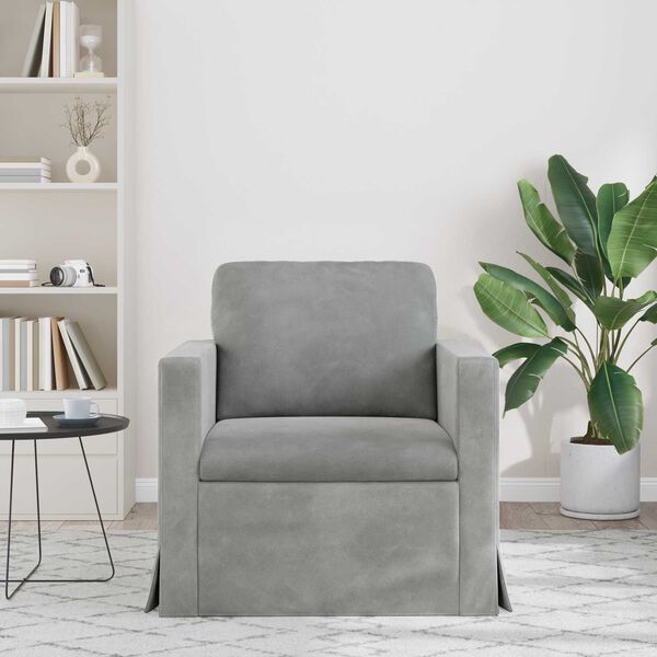 vidaXL Sofa Svijetlo siva