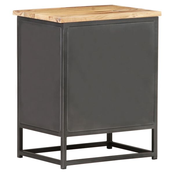 vidaXL Noćni ormarić 40 x 30 x 50 cm od masivnog bagremovog drva