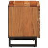 vidaXL Noćni ormarić 40 x 34 x 46 cm od masivnog bagremovog drva