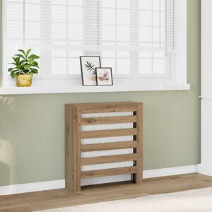 vidaXL Pokrov za radijator boja artisian hrast 78x20x82 cm drveni