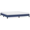 vidaXL Okvir za krevet bez madraca plavi 200x200 cm od tkanine