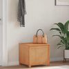 vidaXL Kutija za spremanje s pohranom Prirodna 50 x 45 x 45 cm