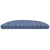 vidaXL Samoljepljivi stepenasti ulo&scaron;ci 15 pcs Plava 56 x 17 x 3 cm
