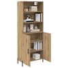 vidaXL Highboard Umjetnički hrast 69,5 x 32,5 x 180 cm