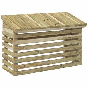 vidaXL Pokrov za klima uređaj 90x40x60 cm Impregnirana borovina