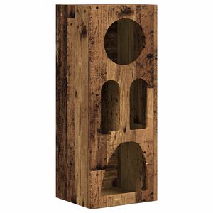 vidaXL Kreveta ELST Staro drvo 40 x 35 x 100.5 cm Konstruirano drvo