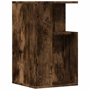 vidaXL Bočni stolić boja hrasta 35x35x60 cm od konstruiranog drva