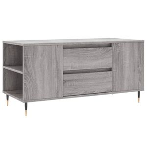 vidaXL Stolić za kavu boja hrasta 102x44,5x50 cm od konstruiranog drva