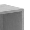 vidaXL Regal za knjige siva boja betona 50x25x105 cm konstruirano drvo
