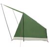 vidaXL Kamping &scaron;ator s krovom Zelena 223 x 163 x 130 cm taft
