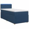 vidaXL Boxspring krevet s madracem Plava 80 x 200 cm Tkanina