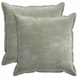vidaXL Presvlaka za jastuk 2 pcs HOUTEN Zelena 80 x 80 cm