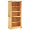 vidaXL Biblioteka od borovine meksički asortiman Corona 80x40x170 cm