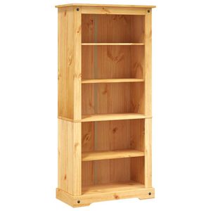 vidaXL Biblioteka od borovine meksički asortiman Corona 80x40x170 cm