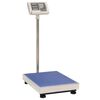 vidaXL Digitalna vaga s platformom 300 kg s punjivom baterijom