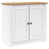 vidaXL Stalak za akvarij PANAMA Bijela i smeđa 81 x 36 x 73 cm 250 kg
