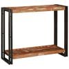 vidaXL Konzolna stolica 90 x 33 x 75 cm Čvrsto drvo iz reciklaže