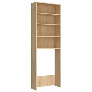 vidaXL Ormarić za perilicu rublja boja hrasta sonome 64 x 24 x 190 cm
