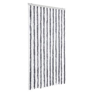 vidaXL Zastor protiv muha sivo-bijeli 100 x 200 cm od &scaron;enila