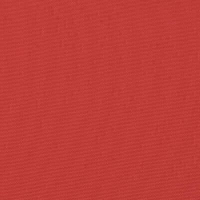 vidaXL Jastuk za vrtnu klupu crveni 120 x 50 x 3 cm od tkanine Oxford