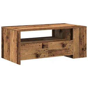 vidaXL Kava Stol Staro drvo 102 x 55 x 43,5 cm Konstruirano drvo