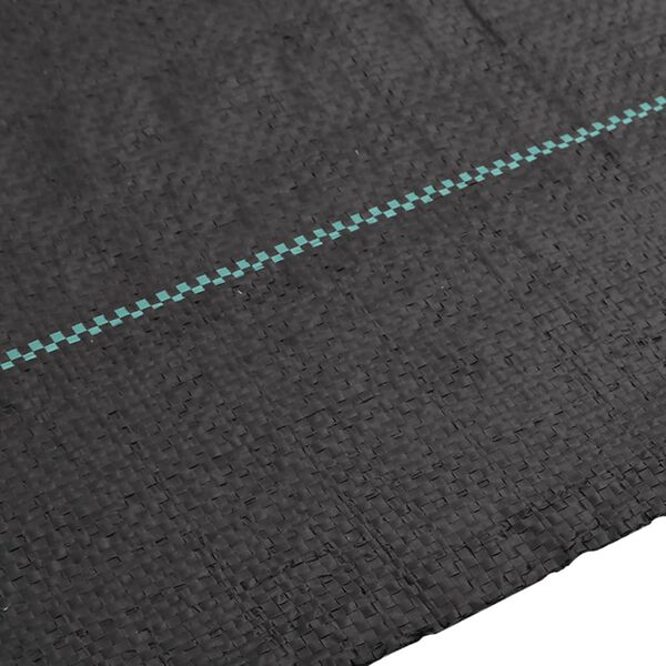 vidaXL Opna protiv korova crni 2 x 10 m PP