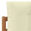 vidaXL Set vanjskih sofa s jastukom 8 pcs Prirodna i krem