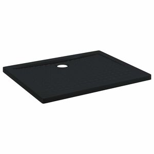vidaXL Podloga za tu&scaron; s točkicama 100 x 80 x 4 cm ABS Crna
