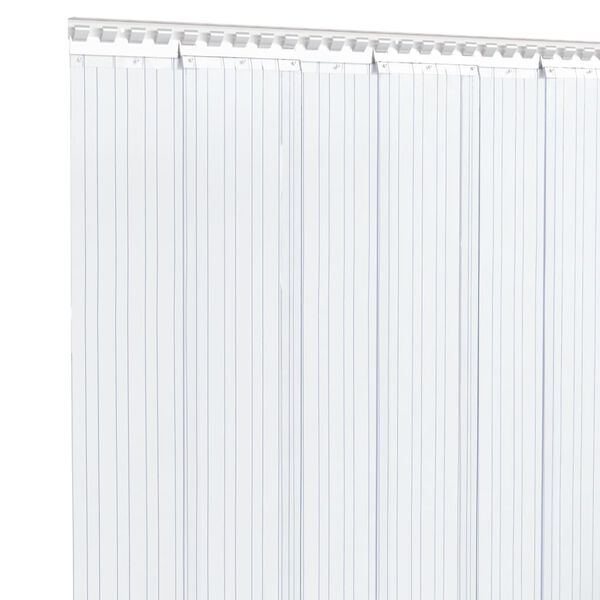 vidaXL Prozirna zavjesa za vrata 200 mm x 1,6 mm 50 m PVC
