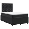 vidaXL Boxspring krevet s madracem Crna 120 x 190 cm Bar&scaron;un